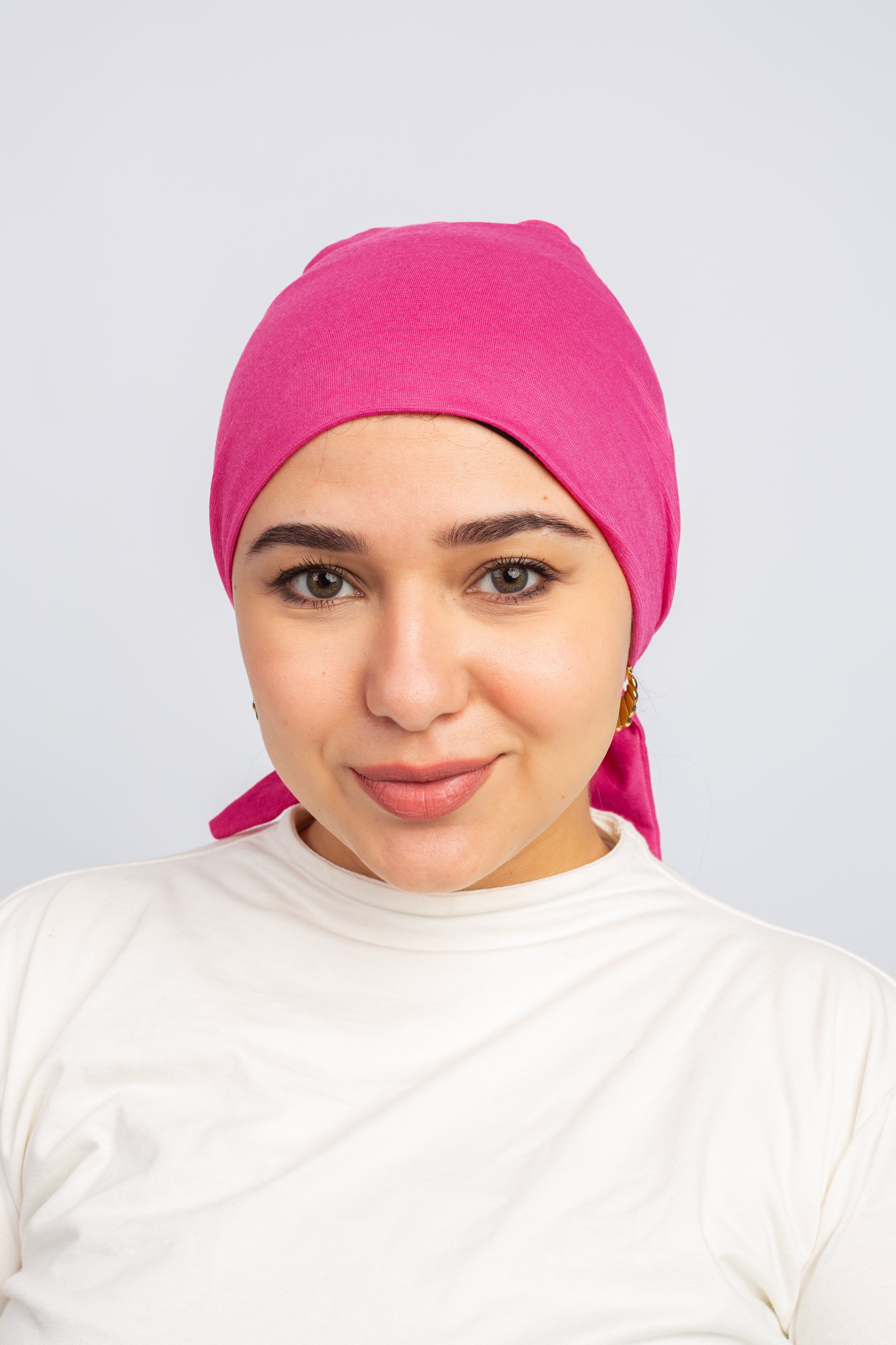 No Thread Bonnet With Ribbon