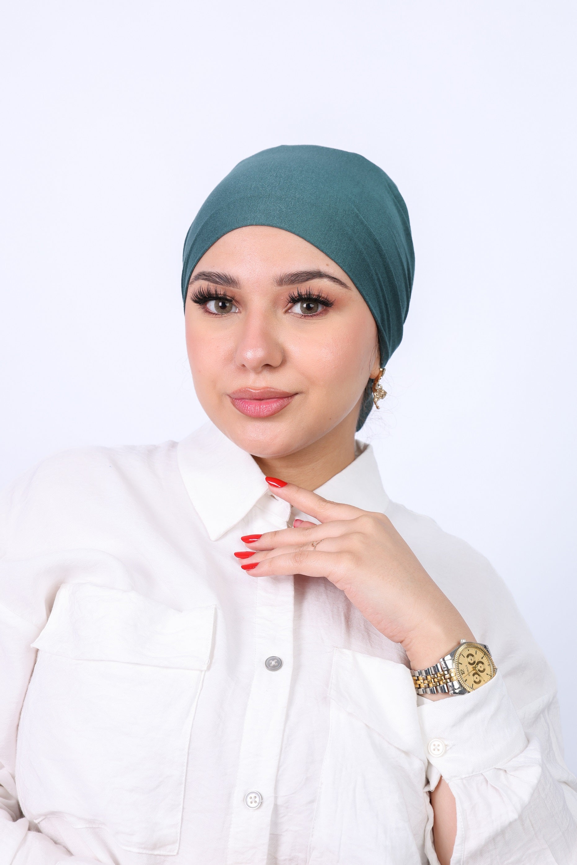 Bonnet with ribbon